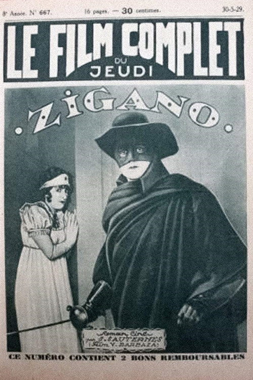 Movie poster for Zigano (1925)