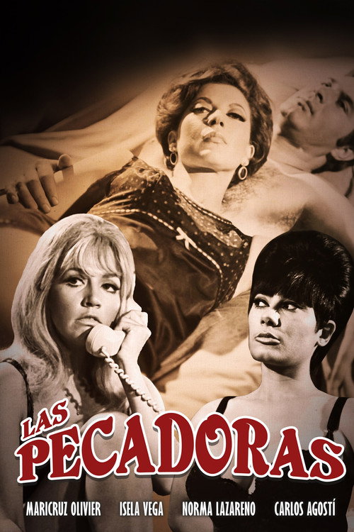 Movie poster for Las pecadoras (1968)