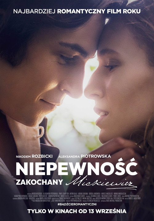 Movie poster for Niepewność. Zakochany Mickiewicz (2024)