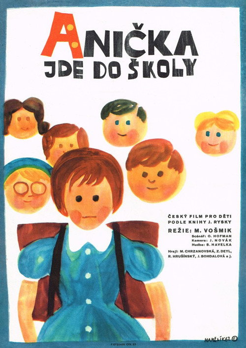 Movie poster for Anička jde do školy (1962)