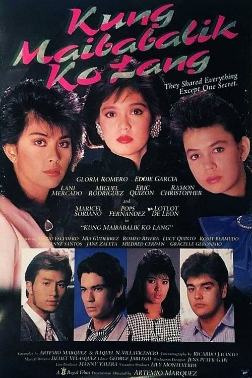 Movie poster for Kung Maibabalik Ko Lang (1989)