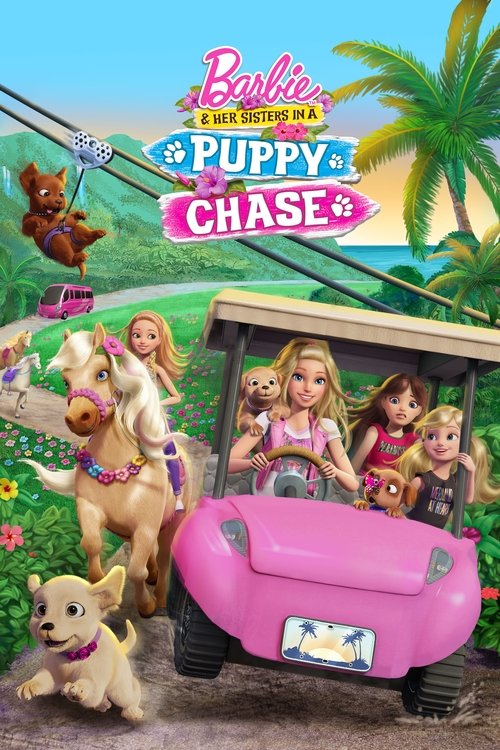 Movie poster for Barbie & Her Sisters in a Puppy Chase (2016)