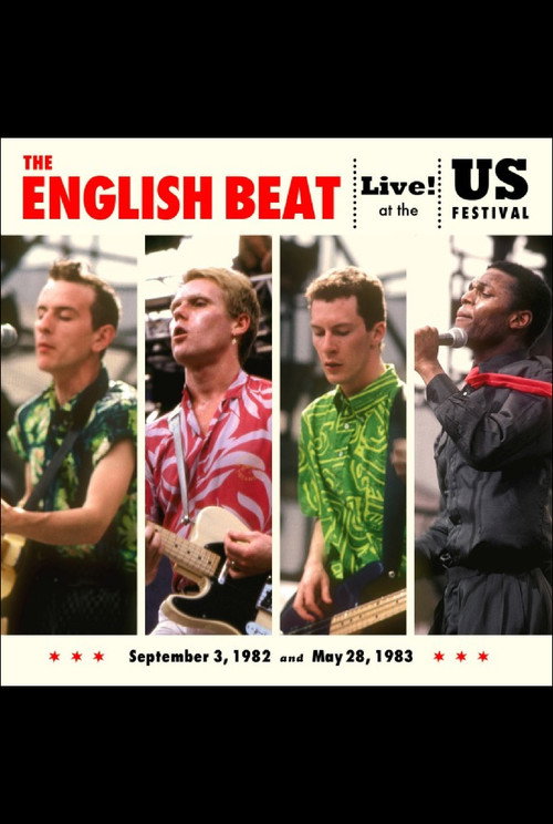 Movie poster for The English Beat: Live at The US Festival, '82 & '83 (2012)