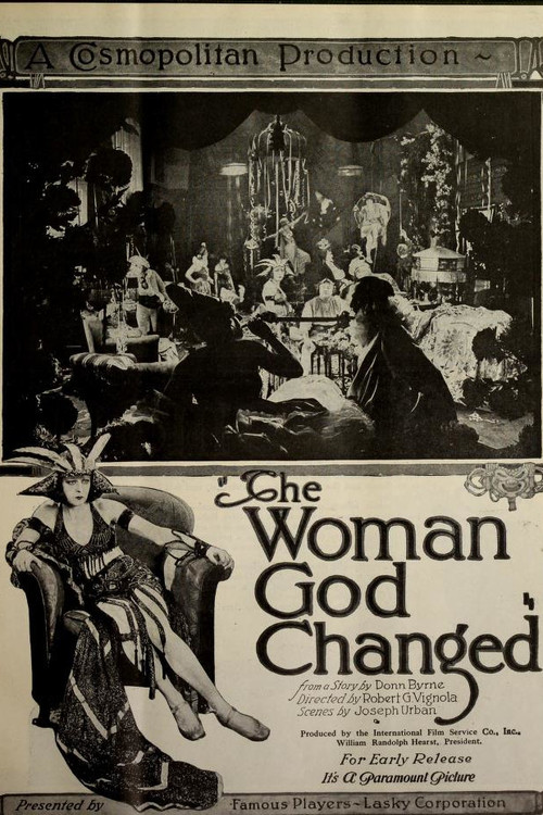 Movie poster for The Woman God Changed (1921)