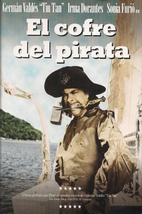 Movie poster for El cofre del pirata (1959)