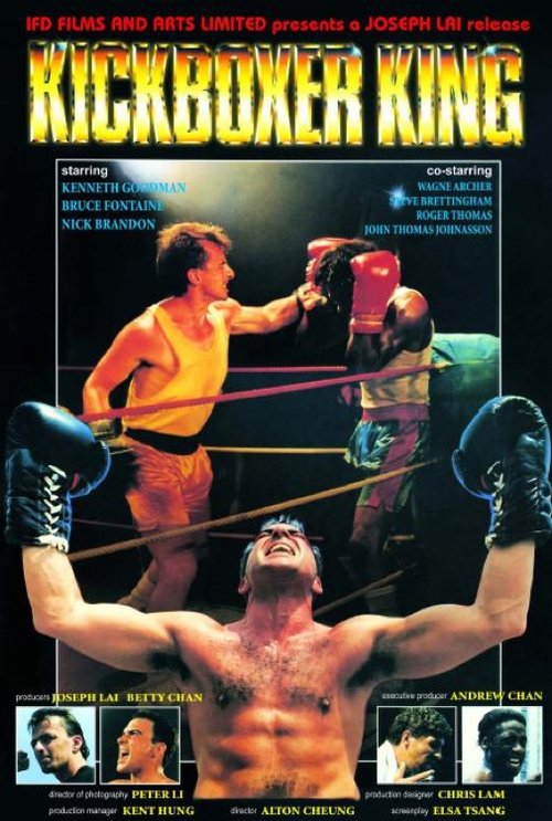 Movie poster for Kickboxer King (1991)