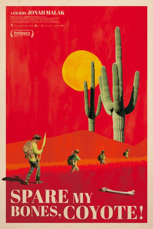 Movie poster for Spare My Bones, Coyote! (2026)