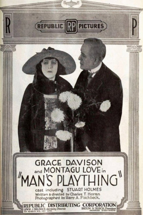Movie poster for Man's Plaything (1920)