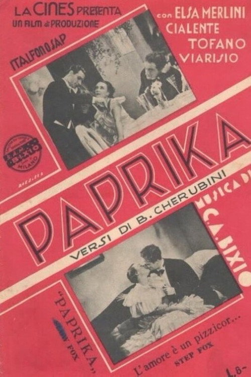 Movie poster for Paprika (1933)
