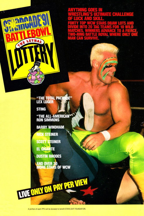 Movie poster for WCW Starrcade 1991 (1991)