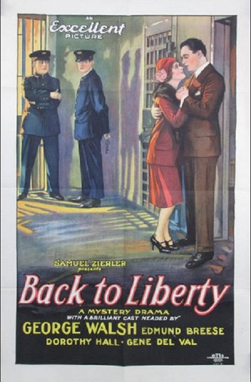 Movie poster for Back to Liberty (1927)