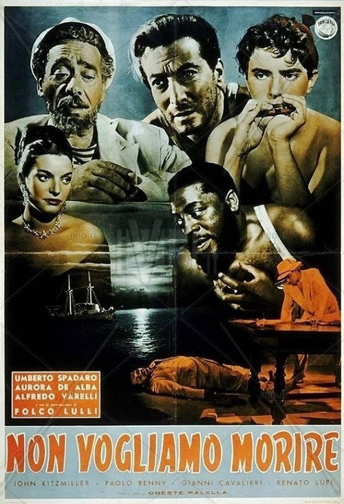Movie poster for Non vogliamo morire (1954)