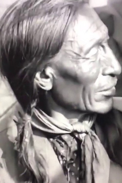 Movie poster for Buffalo Bill and Chief Iron Tail Swap Yarns in the Sign Language (1919)