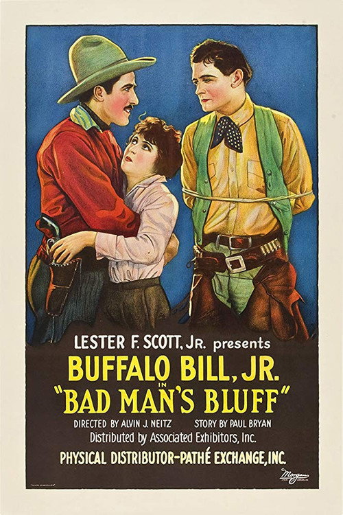 Movie poster for Bad Man's Bluff (1926)