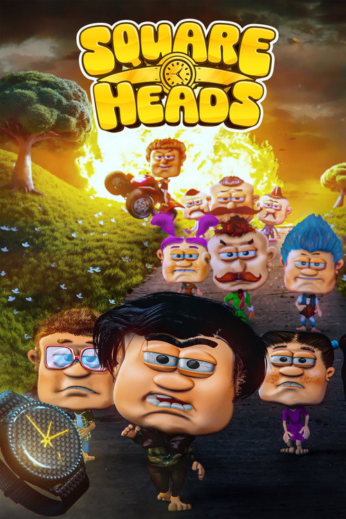 Movie poster for Square Heads (2025)