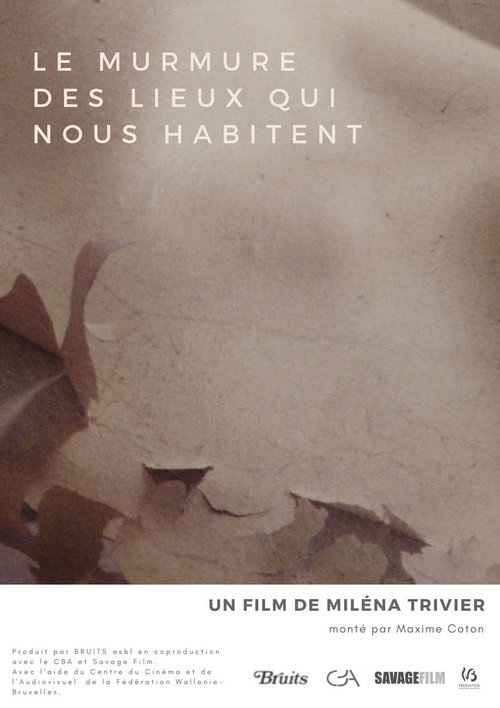 Movie poster for Le murmure des lieux qui nous habitent (2019)