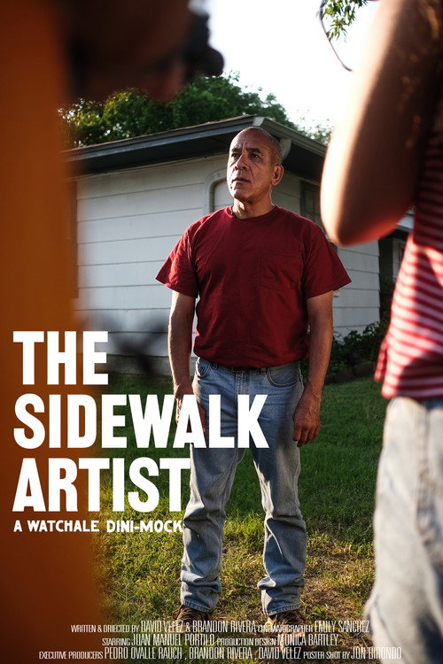 Movie poster for The Sidewalk Artist (2023)