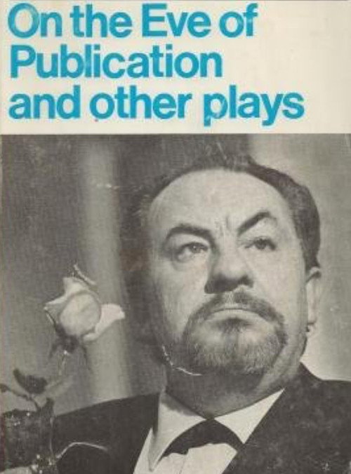 Movie poster for On the Eve of Publication (1968)