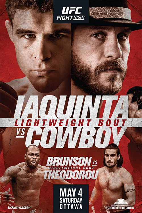 Movie poster for UFC Fight Night 151: Iaquinta vs. Cowboy (2019)