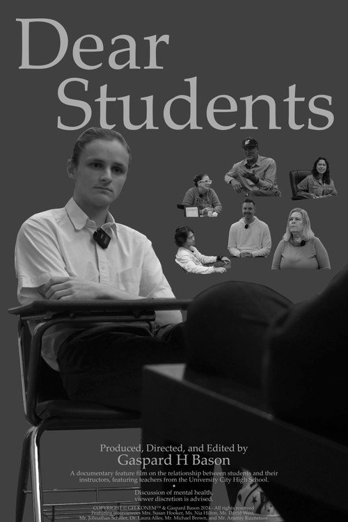 Movie poster for Dear Students (2024)