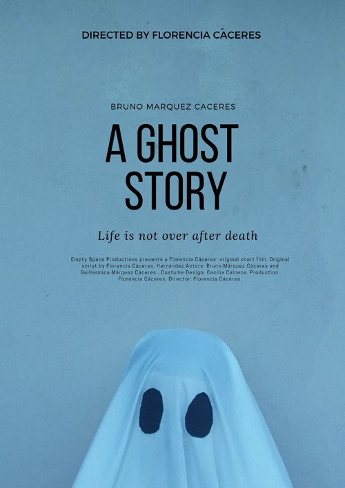 Movie poster for A Ghost Story (2021)