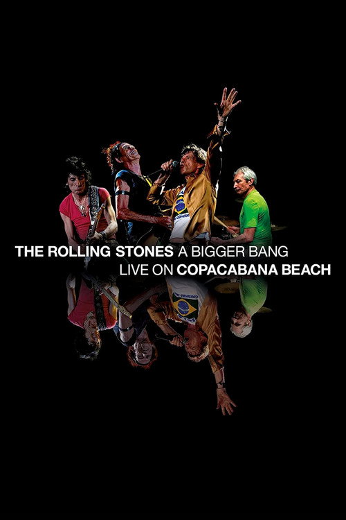 Movie poster for The Rolling Stones - A Bigger Bang: Live On Copacabana Beach (2021)