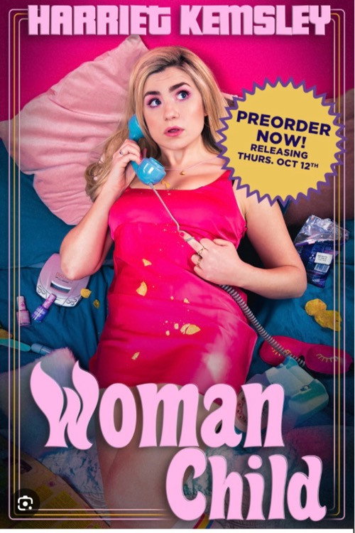 Movie poster for Harriet Kemsley: Woman Child (2023)