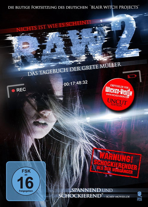Movie poster for Raw 2 The Diary of Grete Müller (2014)