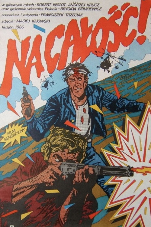 Movie poster for Na całość (1986)