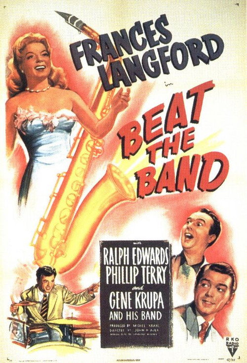 Movie poster for Beat the Band (1947)