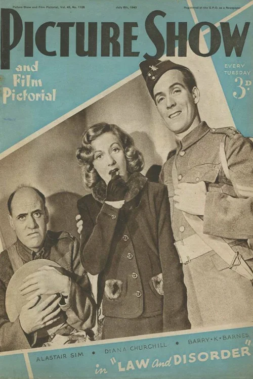 Movie poster for Law and Disorder (1940)