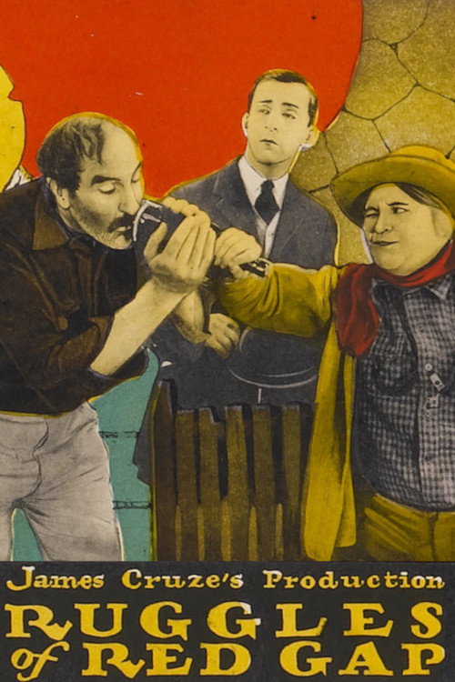Movie poster for Ruggles of Red Gap (1923)