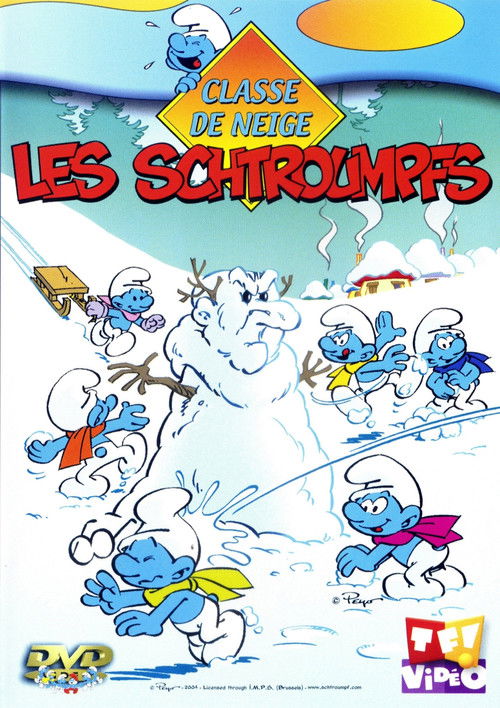 Movie poster for Les Schtroumpfs - Classe de neige (2004)
