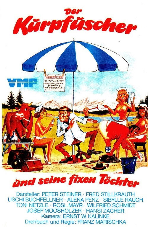Movie poster for The Quack and His Fast Daughters (1980)