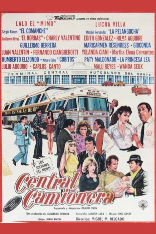 Movie poster for Central camionera (1988)