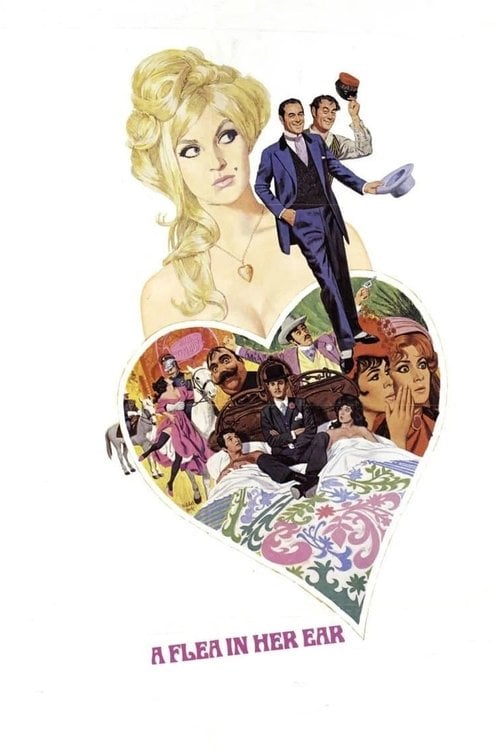 Movie poster for A Flea in Her Ear (1968)