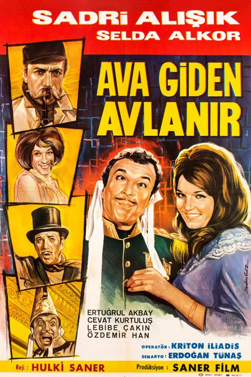 Movie poster for Ava Giden Avlanır (1965)