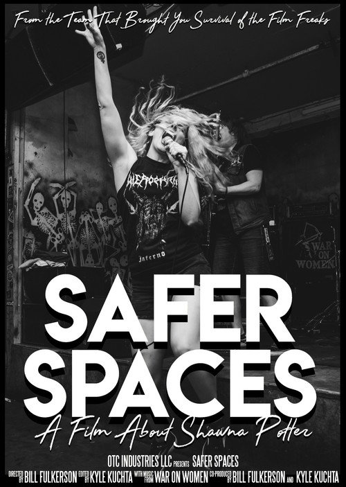 Movie poster for Safer Spaces: A Film about Shawna Potter (2020)