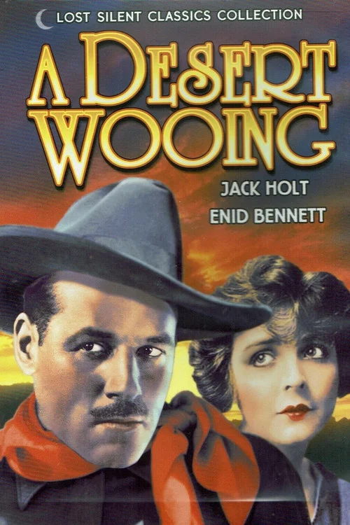 Movie poster for A Desert Wooing (1918)