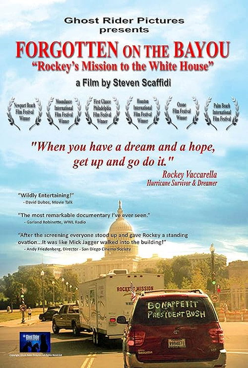 Movie poster for Forgotten on the Bayou: Rockey’s Mission to the Whitehouse (2007)