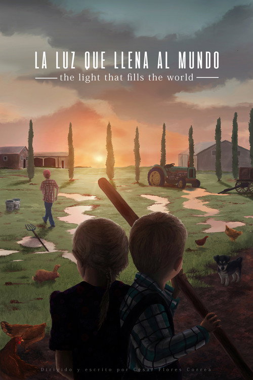 Movie poster for The light that fills the world (2022)