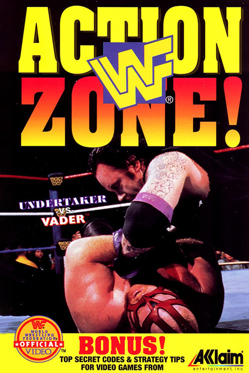 Movie poster for WWE Action Zone! (1997)