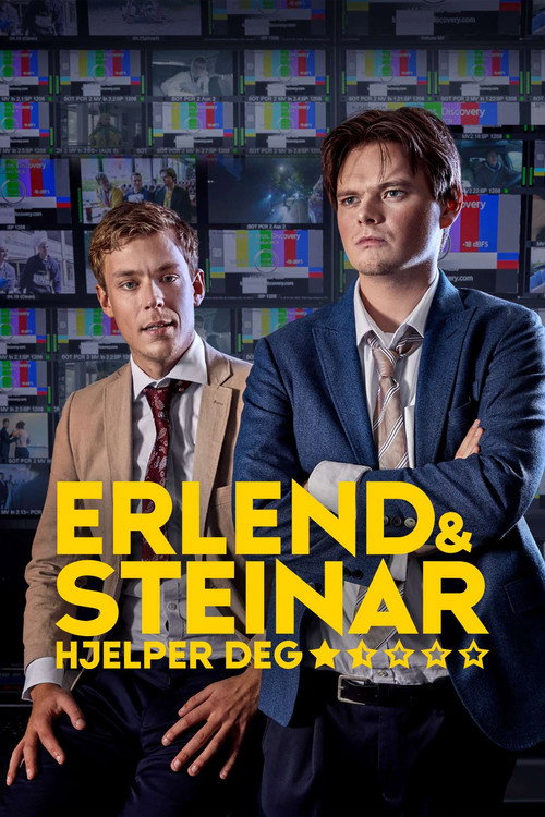 Erlend og Steinar hjelper deg poster