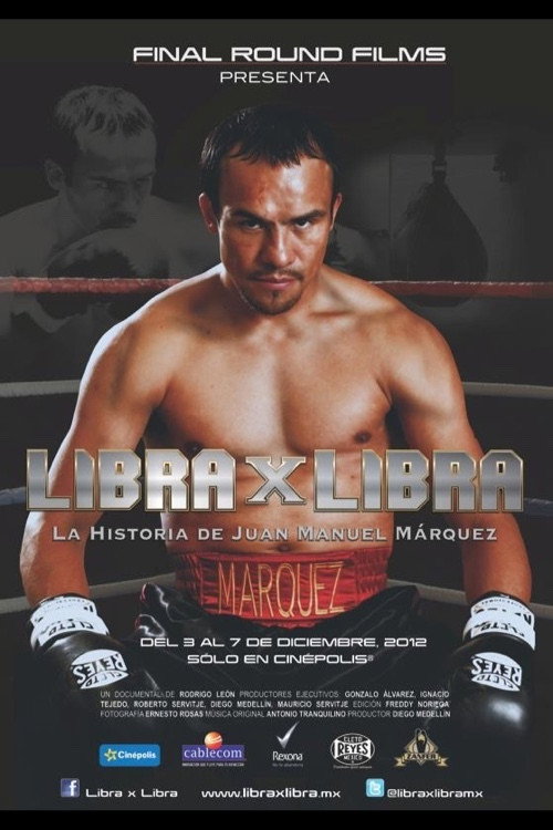 Movie poster for Pound x Pound: The History of Juan Manuel Márquez (2012)
