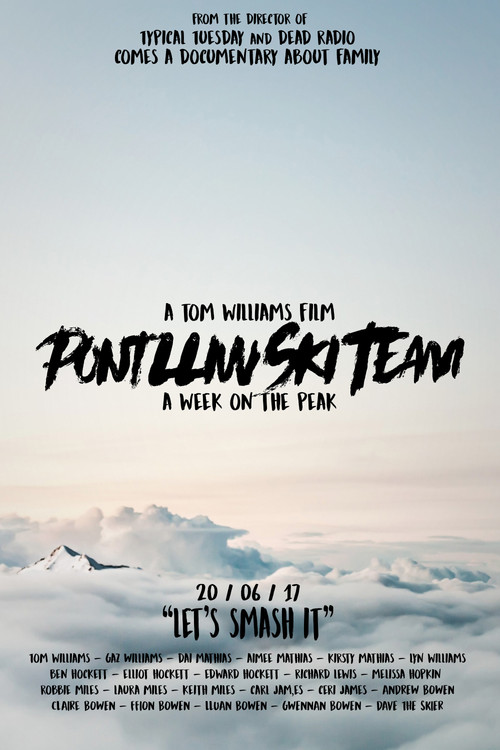 Movie poster for Pontlliw Ski Team: a Week on the Peak (2017)