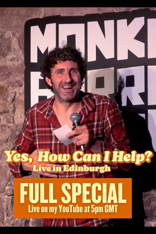 Movie poster for Mark Watson's YES, HOW CAN I HELP? Live! (2025)