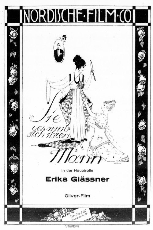 Movie poster for Sie gewinnt sich ihren Mann (1918)