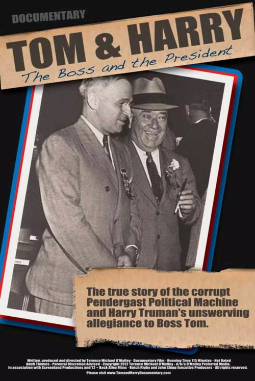 Movie poster for Tom and Harry: The Boss and the President (2012)