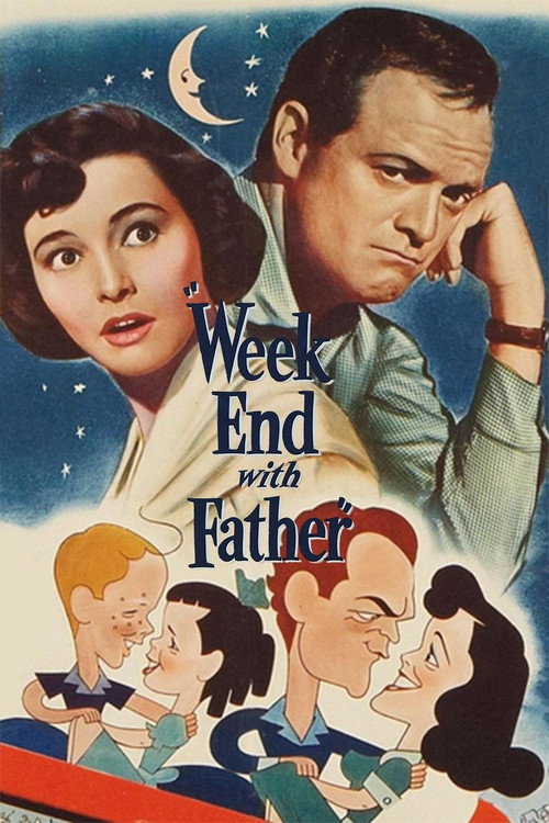 Movie poster for Week-End with Father (1951)