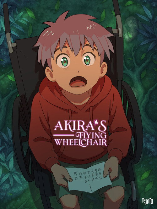 Movie poster for Akira's Flying Wheelchair